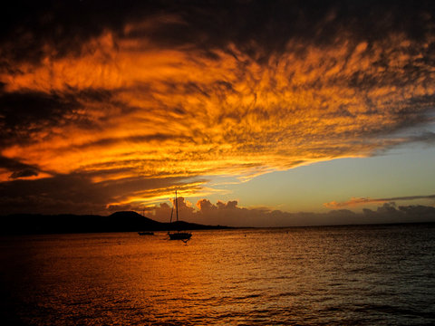 Sonnenuntergang in Vieques