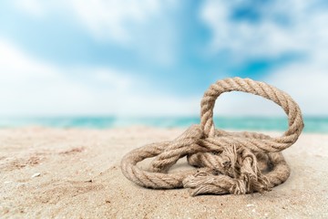 Fototapeta premium Rope, shipping, ship.