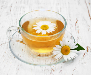 herbal tea with chamomile