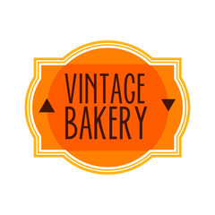 Collection of vintage retro bakery logo 