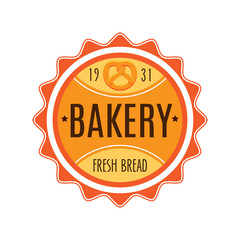Collection of vintage retro bakery logo 