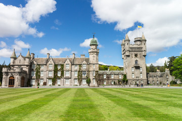 Beautiful castle in Scotland
