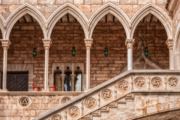 Obraz premium Pueblo Español en Palma de Mallorca