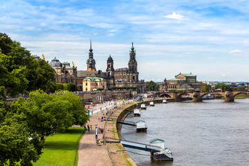 Panoramic view of Dresden