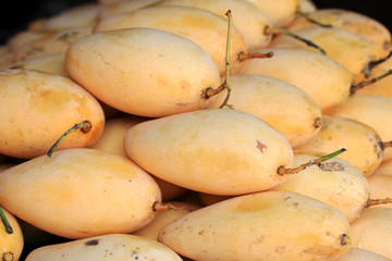 Ripe mango in the market