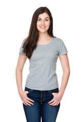Obraz premium Caucasian woman