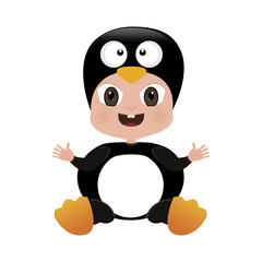 Pinguin Costume
