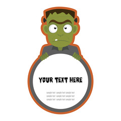 abstract halloween background with some special objects