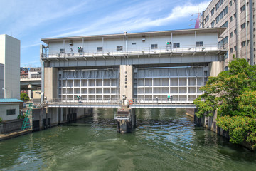 日本橋水門
