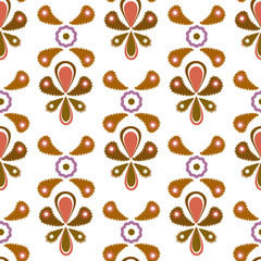 Seamless ornamental pattern background