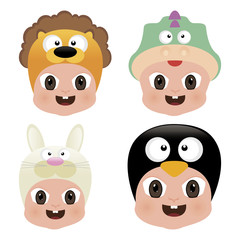 Halloween Baby Masks