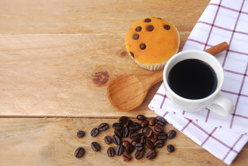 coffee and cupcake