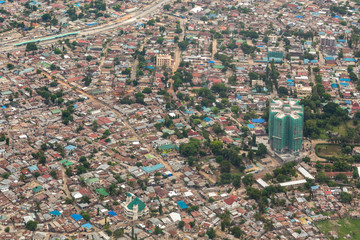 Aerial view of Dar Es Salaam