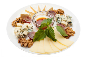 The cheese platter