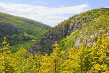 Mountainous landscape.