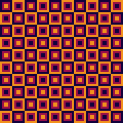 Seamless geometric pattern with squares.