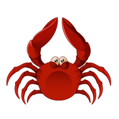 Cartoon crab