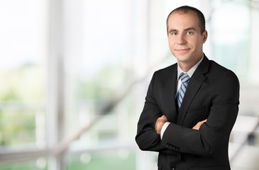 Fototapeta premium Businessman, Men, Portrait.