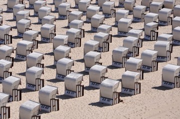 Fototapeta premium Strandkörbe