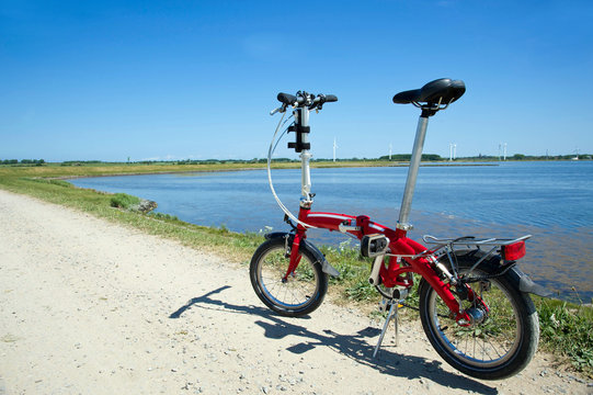 Klapprad am Binnensee