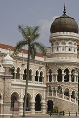 Fototapeta na wymiar Sultan Abdul Samad building in Kuala Lumpur, Malaysia 