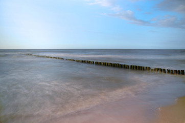 Mrzeżyno, falochron