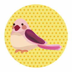 bird cartoon design elements vector