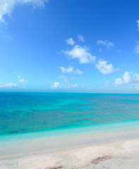 turquoise water in Stintino coastline