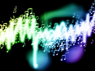 Music Notes Background