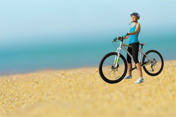 Fototapeta premium Cycling, Bicycle, Biking.