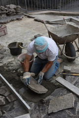 muratore lavoro persone cemento edilizia edile