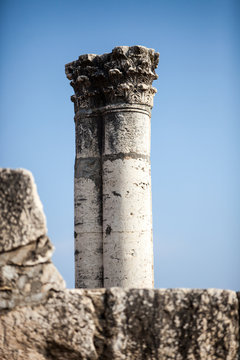 Columns in Capharnaum