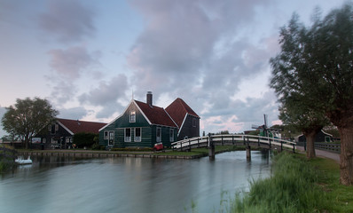 Houten huis op zaanse schans 