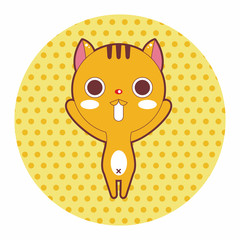 animal cat cartoon theme elements