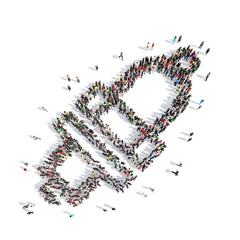  people in the shape of automotive parts.