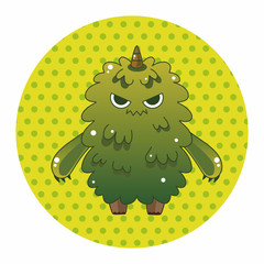 monster cartoon theme elements vecotr,eps