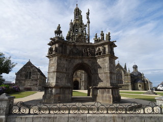 Enclos paroissial de Saint-Thégonnec - Bretagne.