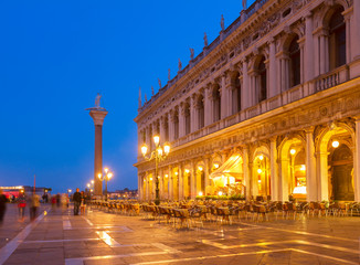 Fototapeta na wymiar Square San Marco, Venice, Italy