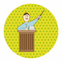 people character theme elements