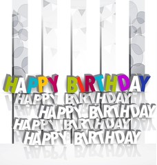 background with colorful balloons 
