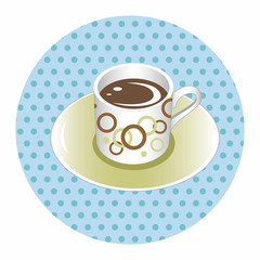 coffee theme elements vector,eps