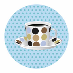 coffee theme elements vector,eps