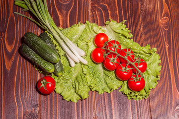 Fresh summer vegetables