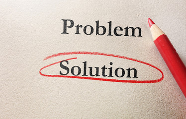 Problem Solution red circle