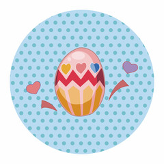 easter painting egg theme elements vector,eps