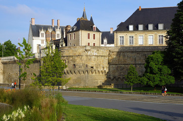 Fototapeta na wymiar château Anne de Bretagne