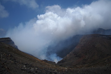 阿蘇中岳火口