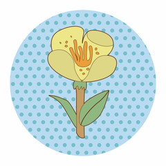 flower theme elements vector,eps