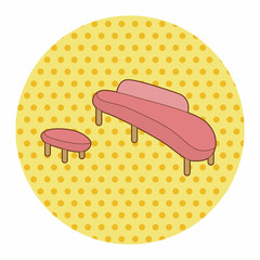 furniture theme chair sofa elements vector,eps