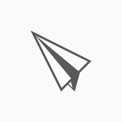 paper plane icon